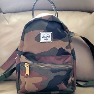 Small Herschel Camouflage Backpack